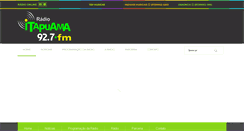 Desktop Screenshot of itapuamafm.com.br